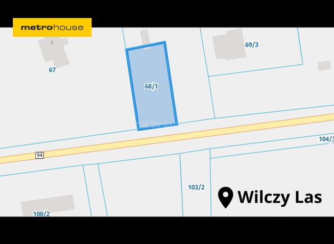 Działka 12 arów - Wilczy Las!