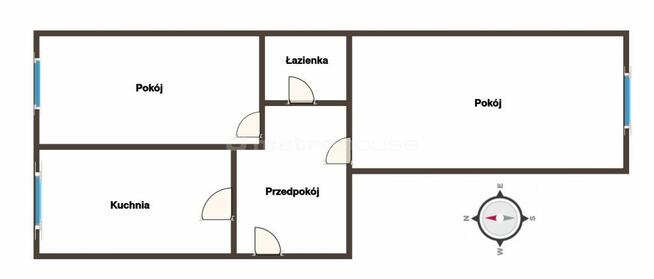 Duże rozkładowe M3 w pobliżu Ogrodów Geyera!