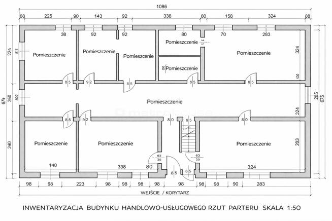 Lokal usługowo-handlowy w centrum miasta.