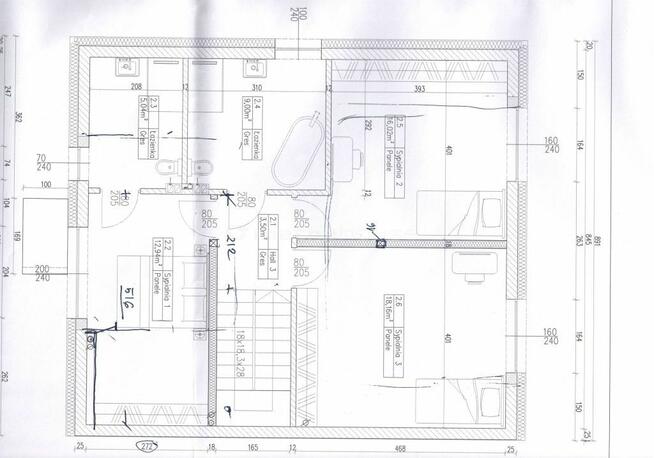 RĄBIEŃ - bliźniak w stanie deweloperskim 140 m2.