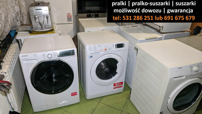 Pralki i suszarki duży wybór, sprawdzone, gwarancja, dowóz
