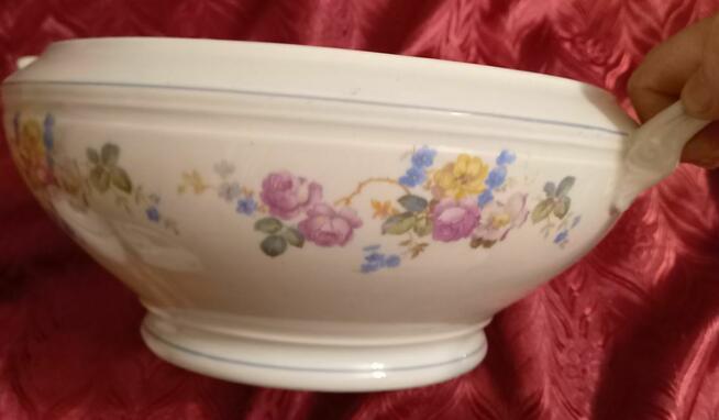 Porcelanowa waza Triptis VEB szer. 32cm, wys. 19cm, gł. 26cm