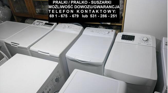 Pralki i suszarki duży wybór, sprawdzone, gwarancja, dowóz
