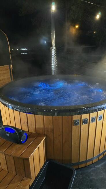 Piękny dom – 200 m od jeziora Serwy, balia, sauna