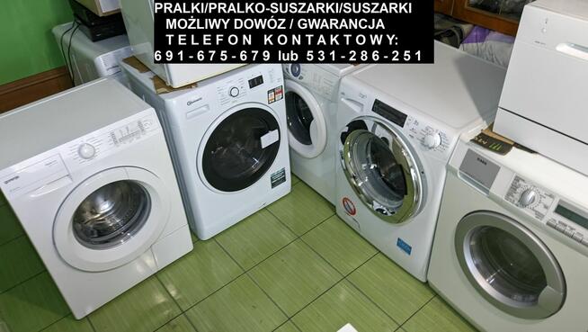 Pralki i suszarki duży wybór, sprawdzone, gwarancja, dowóz
