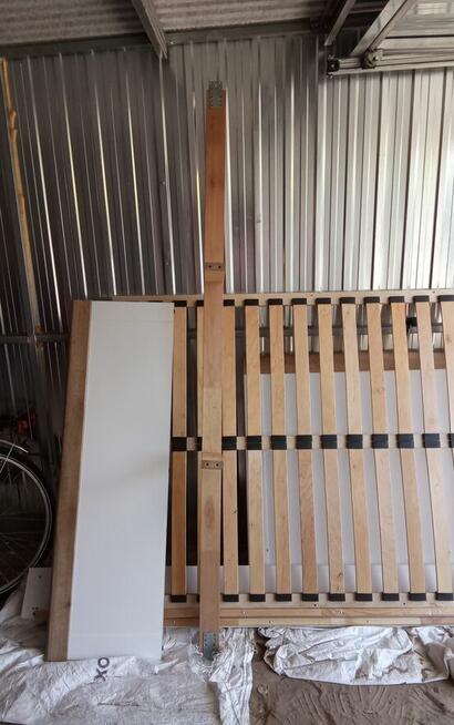 Sprzedam Łóżko Holten 120x200 Białe Wraz z Stelażem Okazja