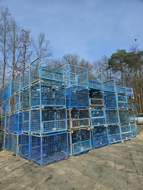 GITTERBOX KOSZ metalowy Siatkowy Druciany Pojemnik magazynow