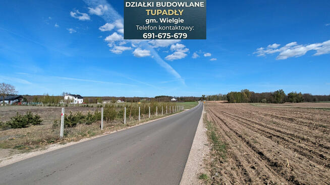 Działki budowlane – Tupadły, Gmina Wielgie