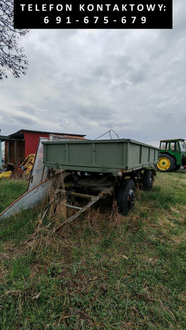 Przyczepa rolnicza wywrotka, zarejestrowana, sprawna