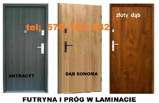 Drzwi zewnętrzne wejściowe akustyczne z montażem