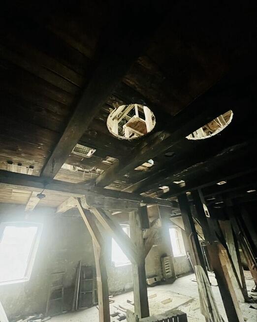 Młyn 500m2 z działką w Nowej Grobli 65a