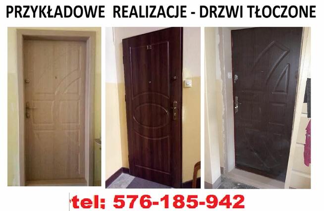 Drzwi zewnętrzne wejściowe akustyczne z montażem