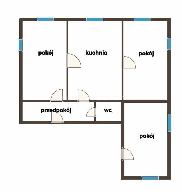 3 pokoje - widok na panoramę miasta