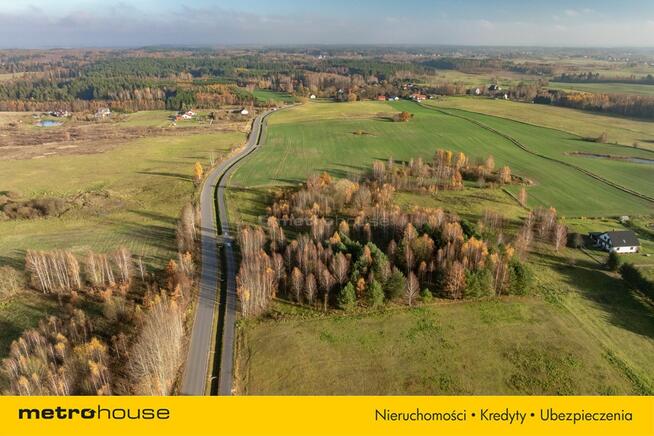 Działka w pięknym miejscu przy nowej drodze