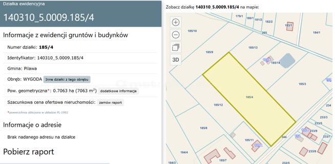Działka Wygoda