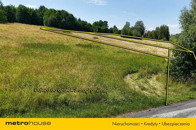 Działka inwestycyjna z widokiem na góry. 2x40arów