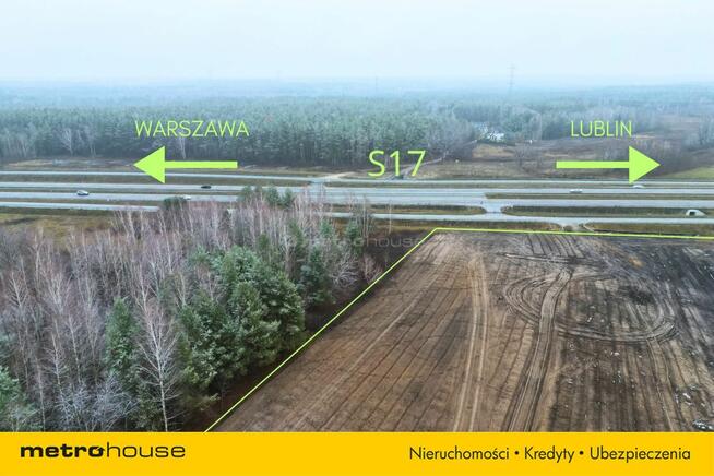Top lokalizacja S17 4,7 ha pod centrum logistyczne