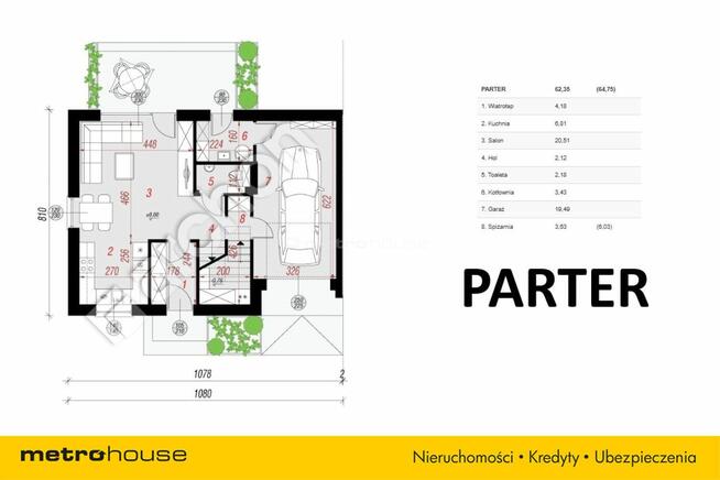 Nowoczesny bliźniak 124 m², Sedranki k. Olecka