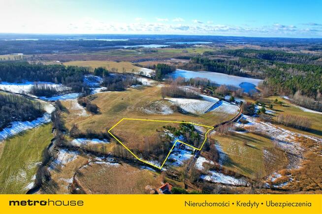 działka 1,4 ha przy Jeziorze - Zawady Oleckie