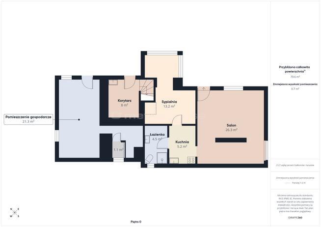 Dom z 4 mieszkaniami - 209,2 m² Olszyna