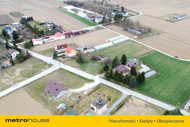 Działka 4700 m² Dwikozy media, 2 dojazdy