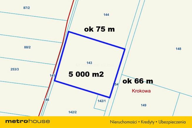 DUŻA DZIAŁKA MIESZKALNO - USŁUGOWA W KROKOWEJ