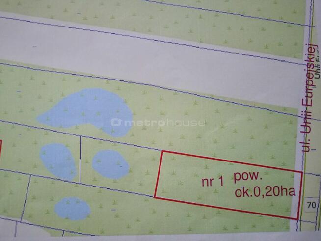 Działka przemysłowo-usługowa w Skierniewicach