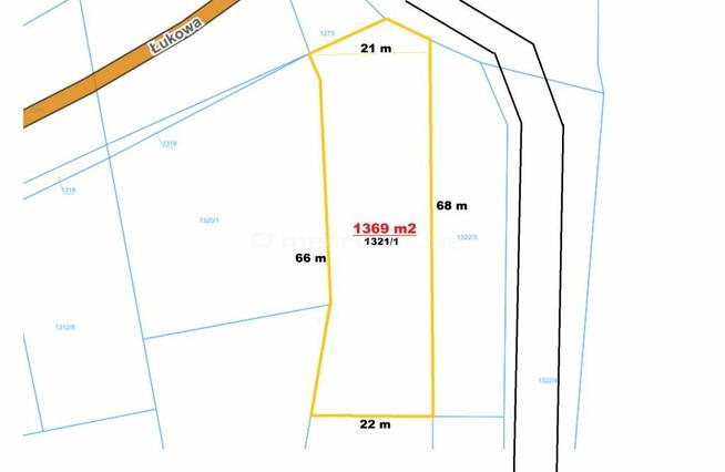 Ochojec - działka 1369 m² - TOP lokalizacja