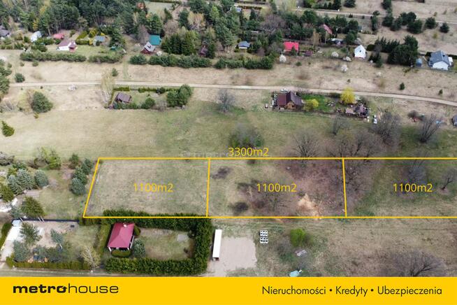 Działki 1100 m² blisko jeziora i rzeki