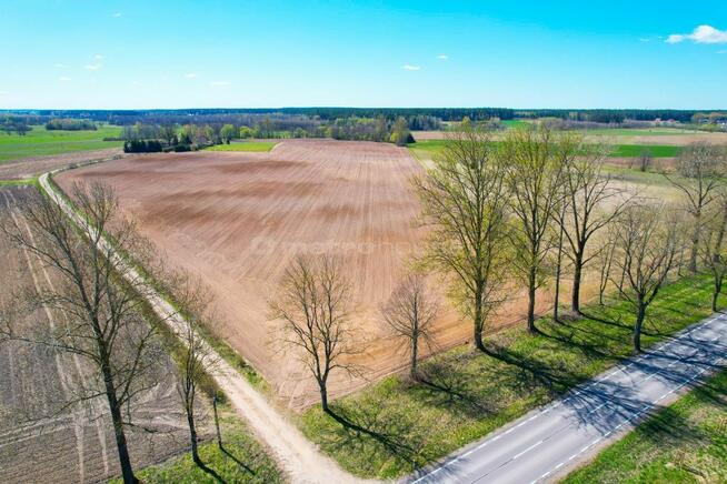Duża działka 8,35 ha przy asfalcie Sobole