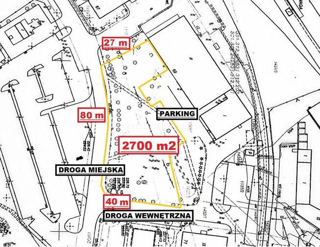 2300 m² - 3 wjazdy - tani prąd - teren przemysłowy