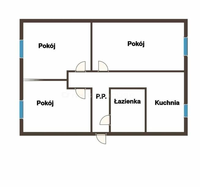 Idealne dla rodziny 3 pokoje Wyścigowa