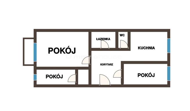 3-pokojowe mieszkanie ul. Smolna, Rybnik