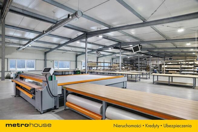 Obiekt magazynowo - biurowy 1400 m2 blisko Węgrowa