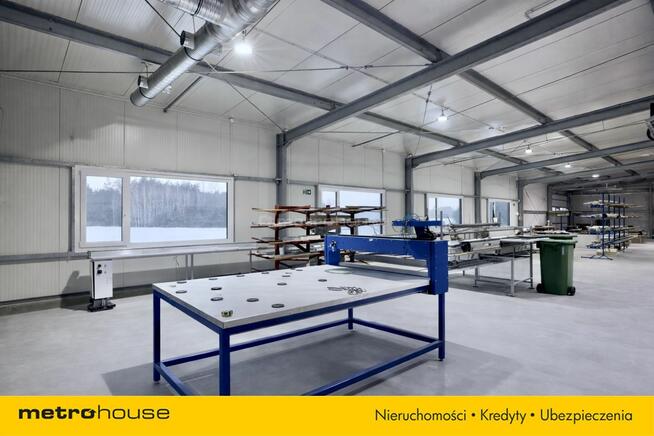 Obiekt magazynowo - biurowy 1400 m2 blisko Węgrowa