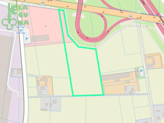 Działka rolna Kaszewy Dworne gm. Krzyżanów