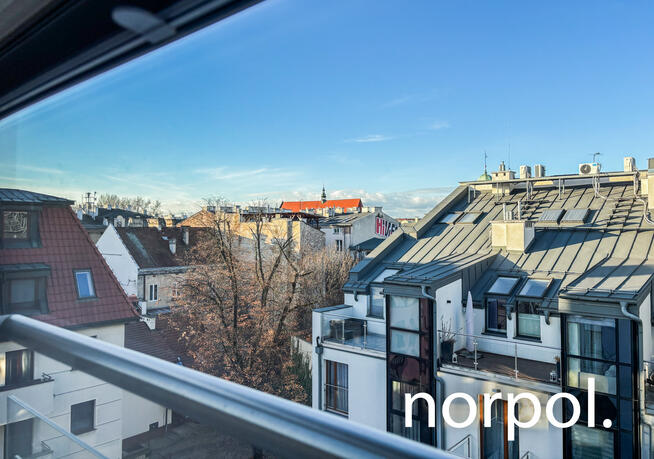Przestronny dwukondygnacyjny apartament, Kazimierz