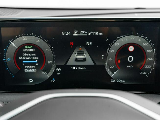 Nissan Ariya FZ3081T#87kWh Engage 2 stref klima K.cof LED Salon PL VAT23%
