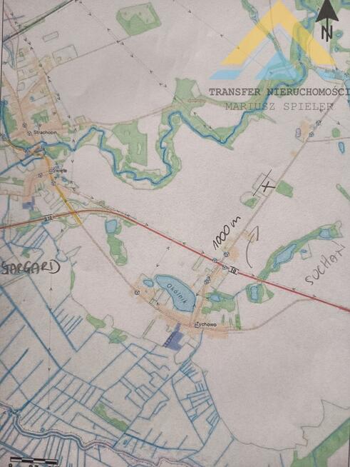 Oferta dla dewelopera działka 4,1 ha, Tychowo