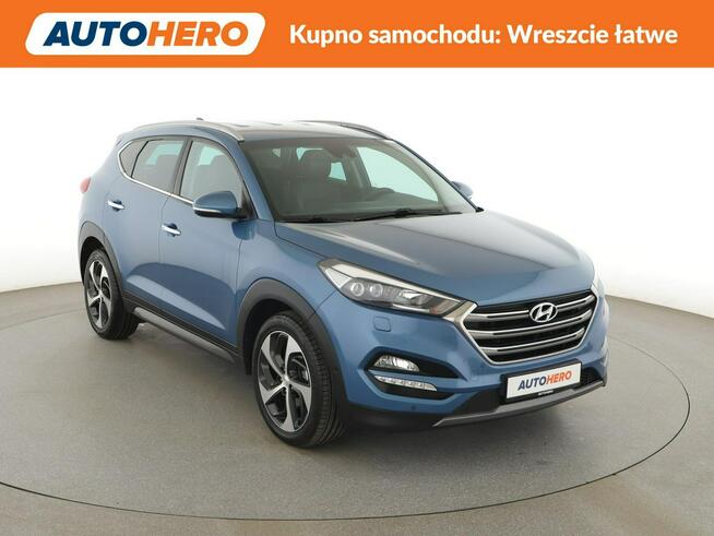 Hyundai Tucson 4x4 automat skóra full LED navi ogrzewanie postojwe hak grzane fotwlw