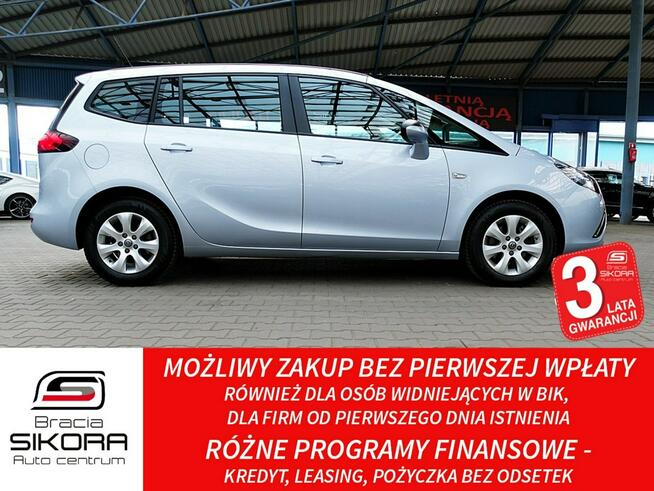 Opel Zafira BENZYNA 7-Osób NAVI+2xKlimatronic HAK GWARANCJA Krajowy Bezwypadkowy