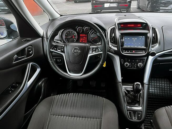 Opel Zafira BENZYNA 7-Osób NAVI+2xKlimatronic HAK GWARANCJA Krajowy Bezwypadkowy