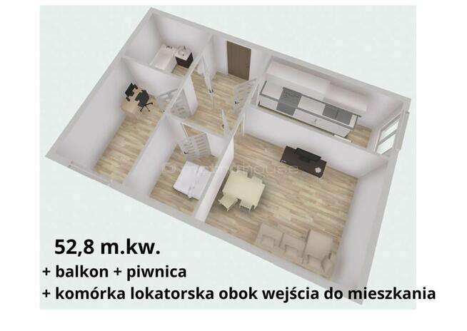 Elbląg, Rodzinny Komfort 52,8 m² Wszystko Blisko