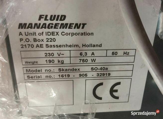 Mieszalnik , Wytrząsarka do farb, tynków FLUID MANAGEMENT