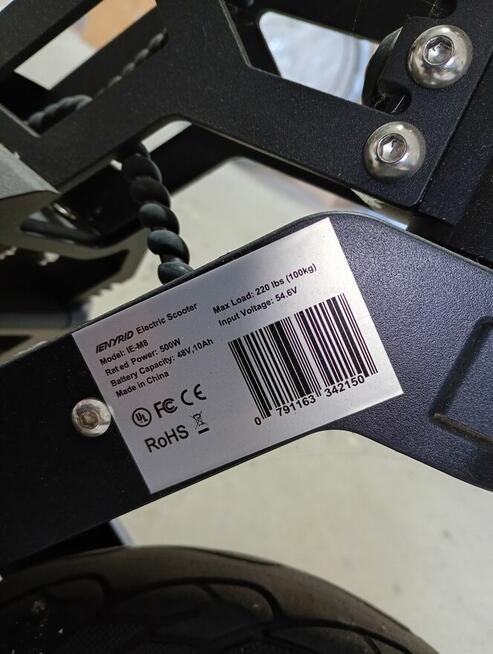 Hulajnoga Elektryczna iENYRD M8