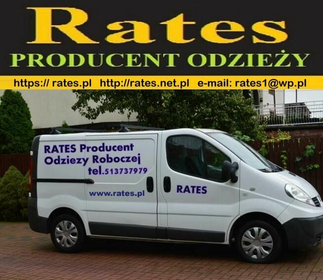 Odzież robocza dla gastronomii Rates.pl Cennik