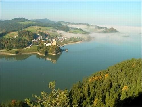 Noclegi-Pieniny jezioro Czorsztyńskie -trasa rowerowa