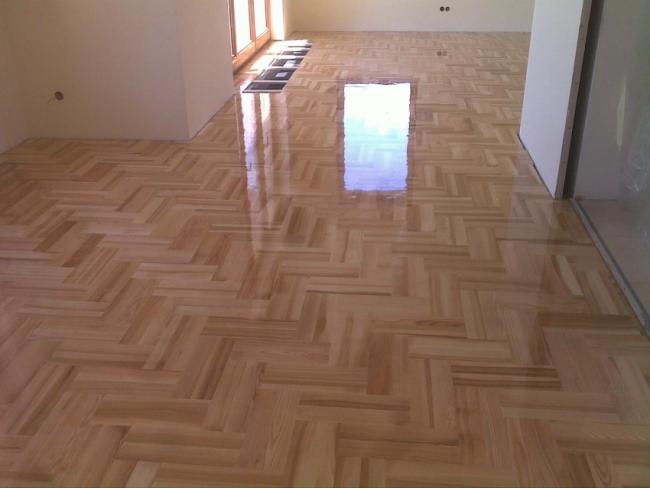 układanie i cyklinowanie parkietu