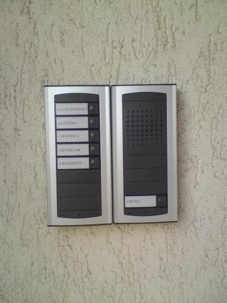 DOMOFONY MONTAŻ KOMORNIKI WIRY