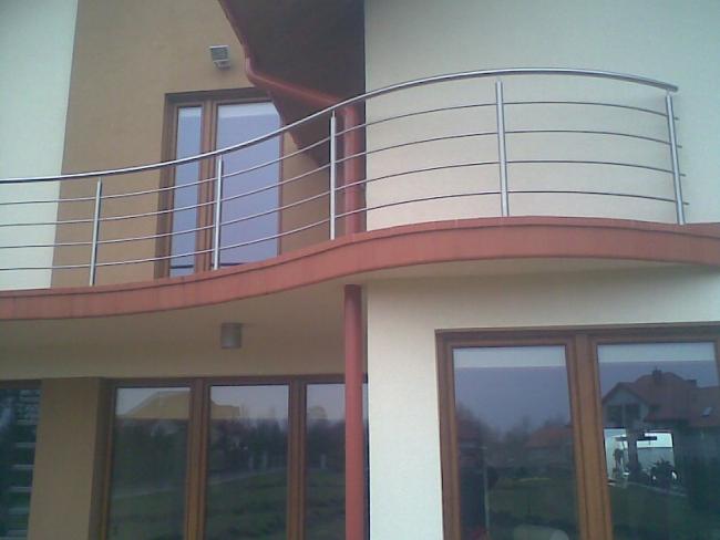 balustrady ze stali nierdzewnej